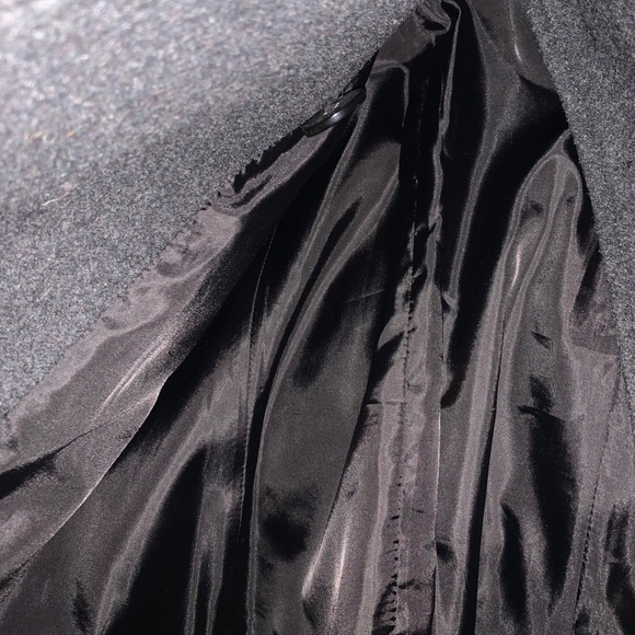 Black Pea Coat - Picture 6 of 7